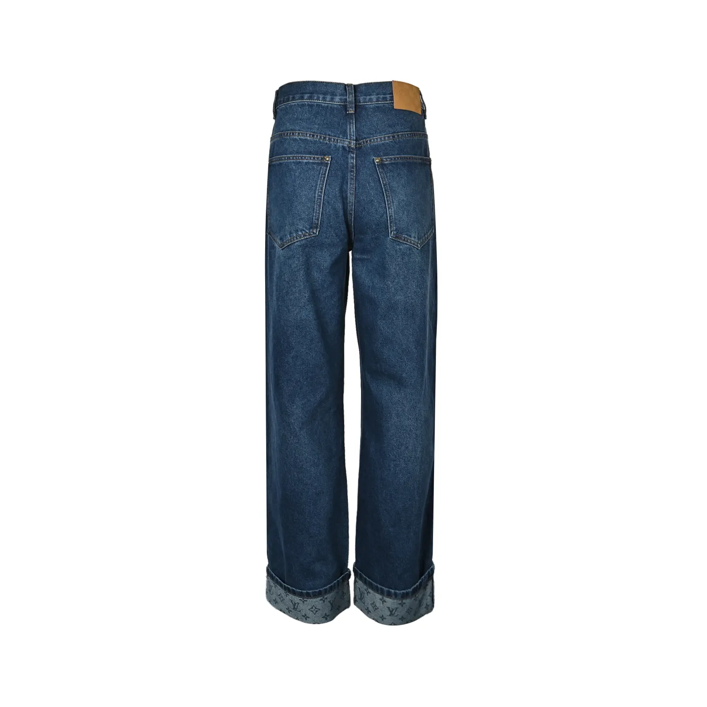 Louis Vuitton/Louis Vuitton cuffed presbyopic skateboard jeans